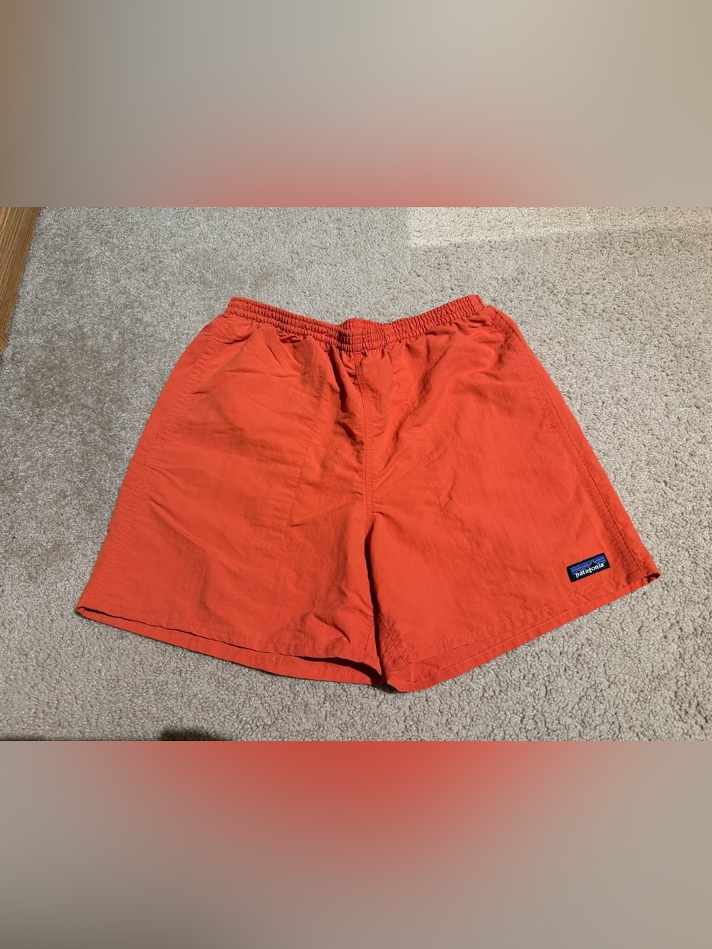 Patagonia Men's Bright Orange Swim Shorts/Trunks